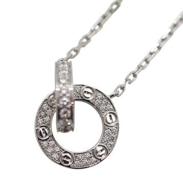 Cartier - Ketting met hanger - Love - 18 karaat Witgoud -