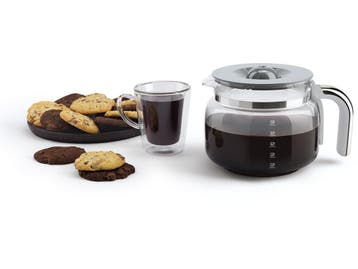 Smeg DCF02WHEU - Filterkoffiemachine - 10 koppen - Wit, Witgoed en Apparatuur, Verzenden, Zo goed als nieuw