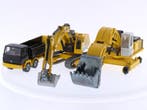 Schaal 1:55 Siku 2616, 3510 en 3528 set van 3 bouwvoertui..., Hobby en Vrije tijd, Ophalen of Verzenden, Gebruikt