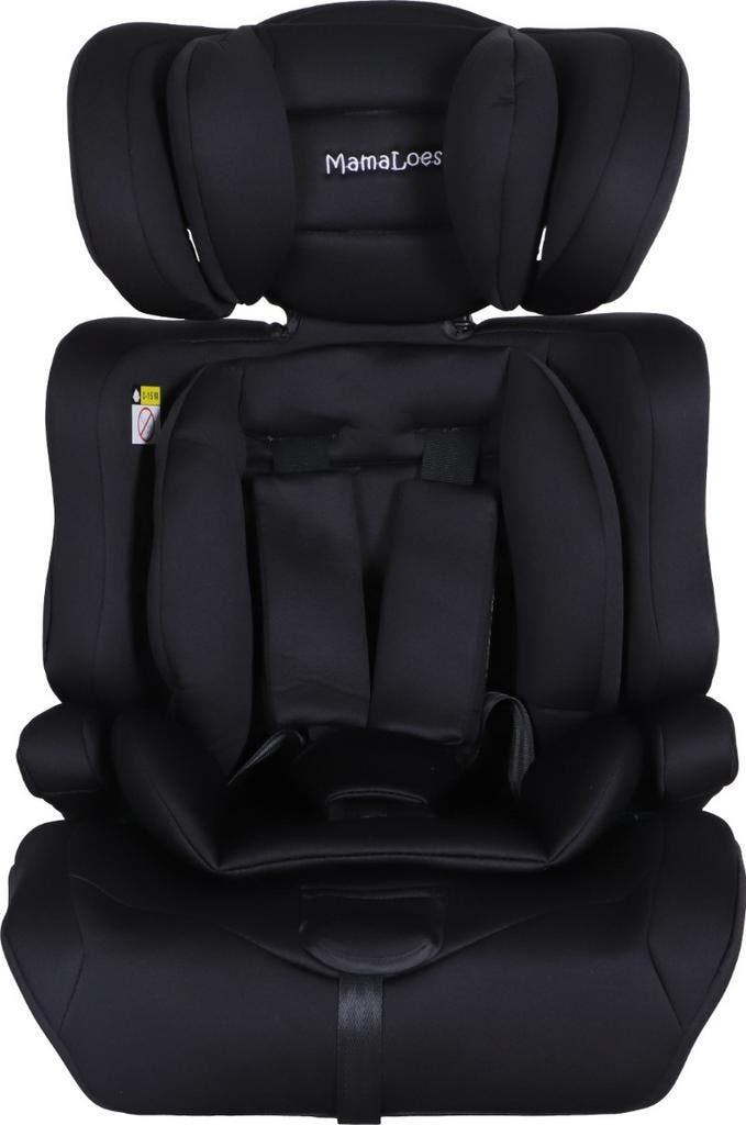 MamaLoes Saar Zwart 76-150 cm i-Size Autostoel, Kinderen en Baby's, Autostoeltjes, Nieuw, Autogordel, 9 t/m 36 kg, Verzenden