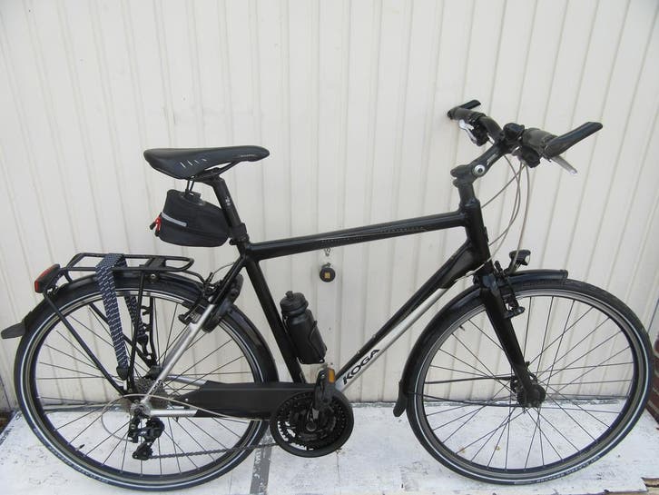 Lichte snelle Koga LightdeLuxe, 14 kg. toerfiets ot930, Fietsen en Brommers, Fietsen | Heren | Sportfietsen en Toerfietsen, Velgrem