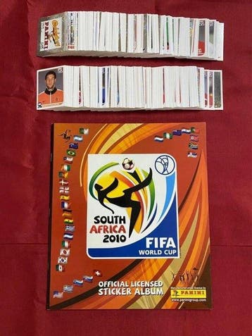 Africa 2010 world cup Panini Empty album + complete loose, Nieuw