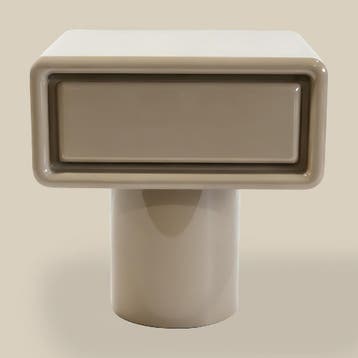 *WOONWINKEL* Nachtkastje Hoogglans Beige, Verzenden, Nieuw