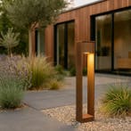 Core Tuinlamp Corten 90cm Tuinverlichting Moderne Tuinlampen, Tuin en Terras, Buitenverlichting, Overige materialen, Verzenden