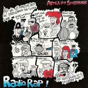 12 inch gebruikt - Attila The Stockbroker - Radio Rap!, Cd's en Dvd's, Vinyl Singles, Verzenden, Zo goed als nieuw, 12 inch, Rock en Metal