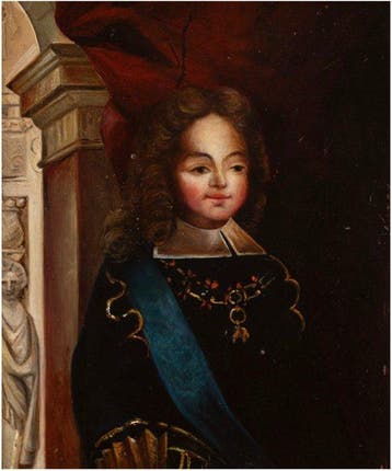 Spaanse school (XVII) - Retrato de Felipe V, rey de España