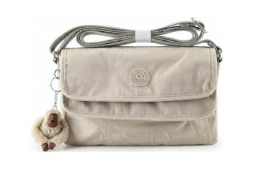Kipling Schoudertas Beige, Verzenden, Zo goed als nieuw, Beige