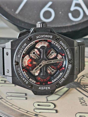 Hublot - HUBLOT King Power 771.CI.1170.RX 48mm,ceramic case, Nieuw