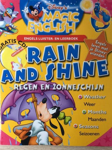Rain and Shine / Regen en Zonneschijn / Disneys magic, Verzenden, Gelezen, Disney