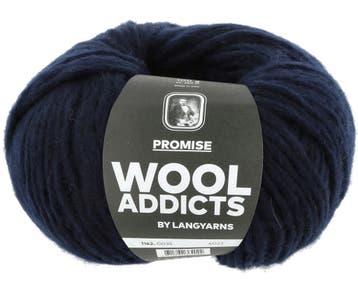WoolAddicts Promise - 35 Donker Marineblauw - Chunky / Dik, Ophalen of Verzenden, Nieuw