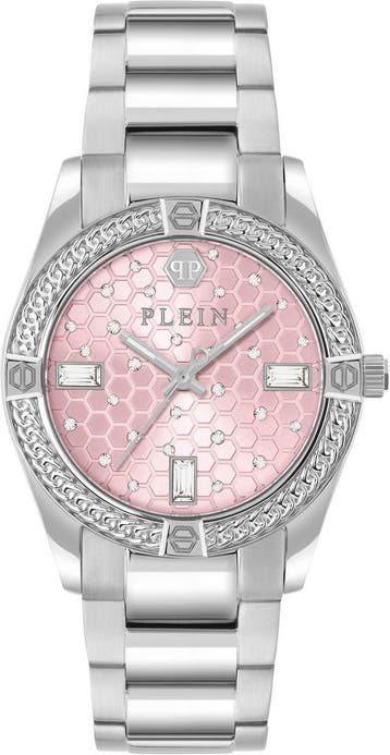 Philipp Plein PW1FA0125 Plein Icon Chain dameshorloge, Overige merken, Staal, Verzenden, Polshorloge