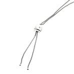 Piaget witgouden Possesion collier met vaste hanger en di..., Gebruikt, Overige kleuren, Ophalen of Verzenden, Met edelsteen
