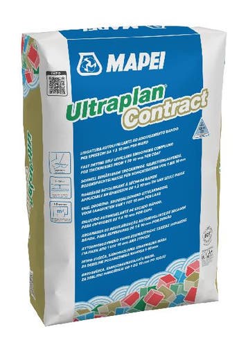 Mapei Ultraplan Contract 24kg | egalisatiemiddel, Doe-het-zelf en Verbouw, Ophalen of Verzenden, Nieuw