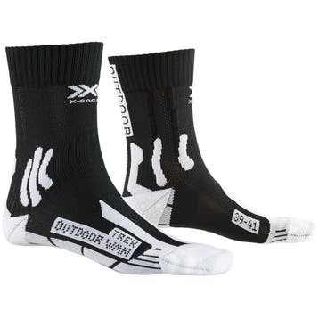 X-Socks Trek Outdoor Crew wandelsokken  Zwart - Dames (35-36, Verzenden, Nieuw, Kleding