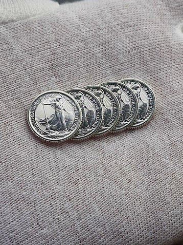 Verenigd Koninkrijk. 20 Pence 2025, 5 x 1/10 Oz (Zonder