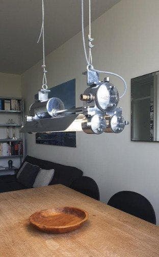 Daeyang - Plafondlamp - Staal, Aluminium