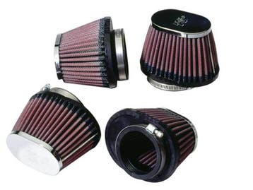 K&N Universal Chrome Oval Tapered Filter 2.125inFlgID x, Ophalen of Verzenden, Nieuw