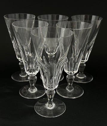 Baccarat Set 6 Bicchieri Flûte da Champagne in Cristallo -