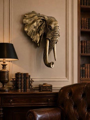 Wanddecoratie - olifant - Europa - Wanddecoratie olifant