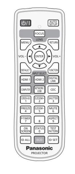 Afstandsbediening Panasonic n2qaya000247 PT-VMZ7st, Ophalen of Verzenden, Nieuw, Origineel