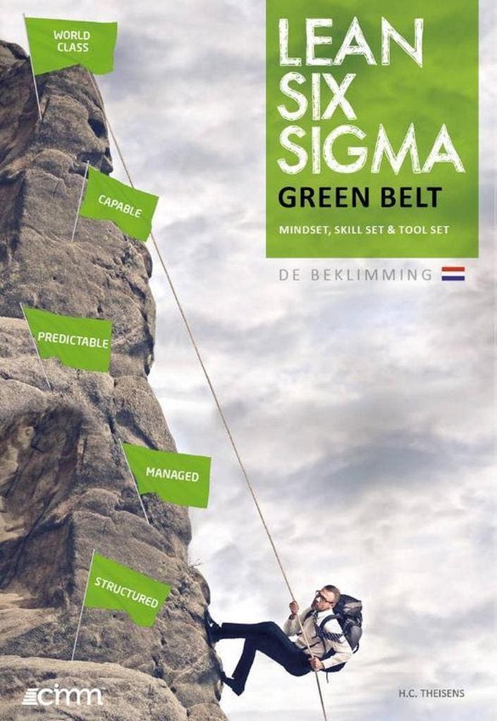 Lean six sigma green belt / Reference book / Climbing the, Boeken, Schoolboeken, Gelezen, Verzenden