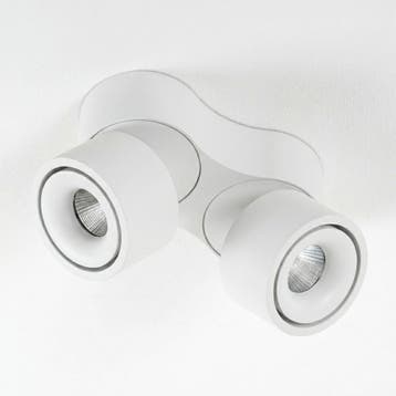 Ole 2 Opbouwspot Wit Binnenverlichting Spots opbouw, Verzenden, Nieuw