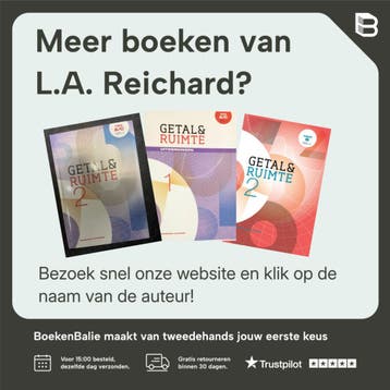 Getal en Ruimte 1 Vwo deel 2 - L.A. Reichard 9789011101920, Verzenden, Gelezen, L.A. Reichard