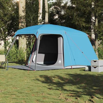vidaXL Kampeertent met verandakoepel 5-persoons waterdicht, Verzenden, Nieuw, Tot en met 2