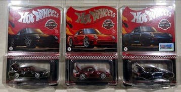 Hot Wheels, Mattel 1:64 - Modelauto (3) - Hot Wheels RLC, Nieuw