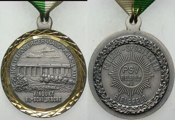 Medaille am Rand vergoudet 1992 Bielefelder medaille 25 I..., Verzenden