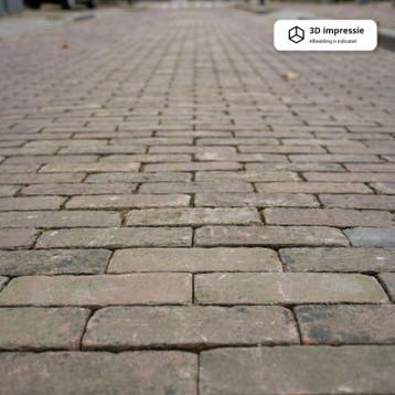 Oud gebakken dikformaten Gendringen rood-paars (op pallets), Ophalen of Verzenden, Nieuw, Keramiek, Klinkers