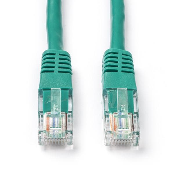 Netwerkkabel | Cat5e U/UTP | 30 meter (Groen), Computers en Software, Pc- en Netwerkkabels, Nieuw, Verzenden