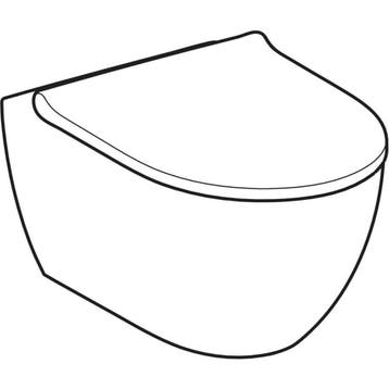 Wandcloset Geberit Acanto Rimless Turboflush 36 x 53,5 x, Ophalen of Verzenden, Nieuw