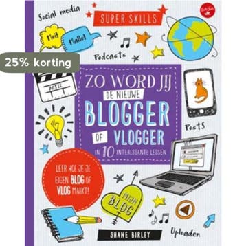 Zo word jij de nieuwe blogger of vlogger in 10 interessante, Boeken, Verzenden, Gelezen, Shane Birley