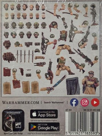Astra Militarum Cadian upgrades (Warhammer Nieuw), Hobby en Vrije tijd, Ophalen of Verzenden, Nieuw