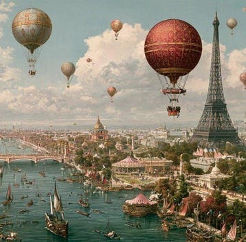I_KONIQ - Belle Epoque Balloons sur Paris, Nieuw