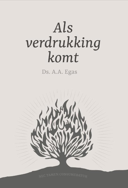 Als verdrukking komt 9789087187811 Ds. A.A. Egas, Boeken, Godsdienst en Theologie, Zo goed als nieuw, Verzenden