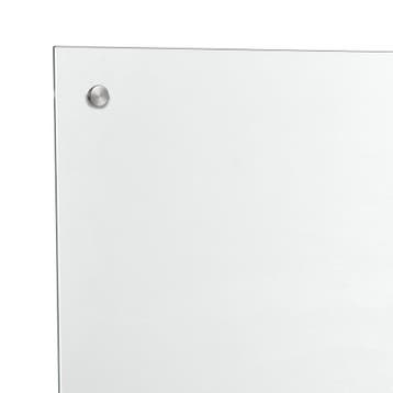 Achterwand spatscherm glas keuken 90x50 cm transparant, Verzenden, Nieuw