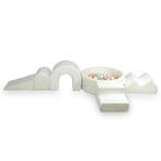 XXL foam speelset met ballenbak van zachte teddystof voor..., Ophalen of Verzenden, Nieuw