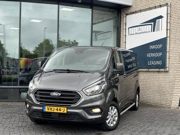 Ford Transit Custom 2.0 L2H1 LIMITED*DC*ACC*LANE-ASS*2XSCHUI, Automaat, Gebruikt, Euro 6, Leder