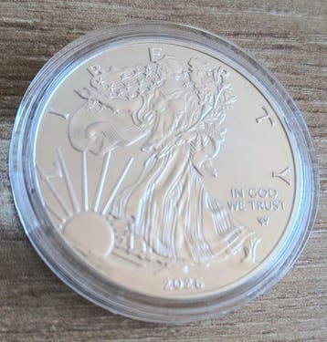 Verenigde Staten. 1 Dollar 2026 1 Oz .999 (Zonder