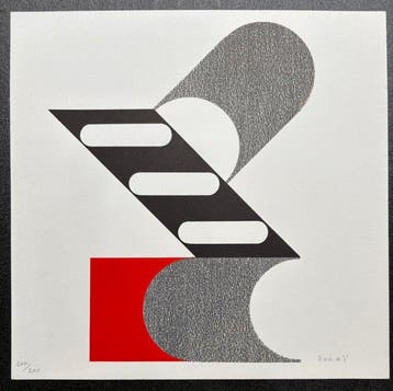 Kumi Sugai (1919-1996) - Abstraction Signal