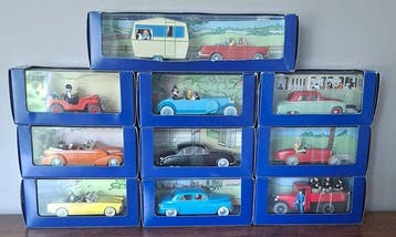Atlas 1:43 - Modelauto (10) - Tintin voertuigen, Boeken, Strips | Comics, Nieuw