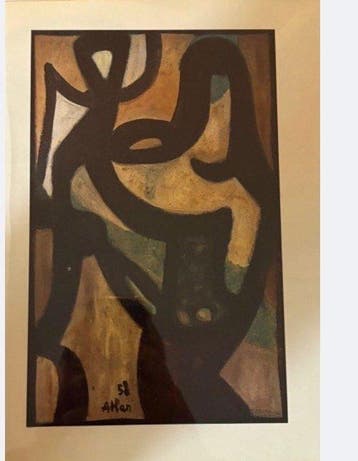 Jean Atlan (1913-1960), daprès - Composition