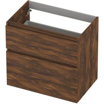 INK - Onderkast 2 Laden Greeploos Hout Decor met Houten, Ophalen of Verzenden, Nieuw
