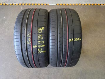 265/35/20 95Y N1 PIRELLI ZOMERBANDEN 6,3MM PROFIEL 2X, Ophalen, Gebruikt, 265 mm, Band(en)