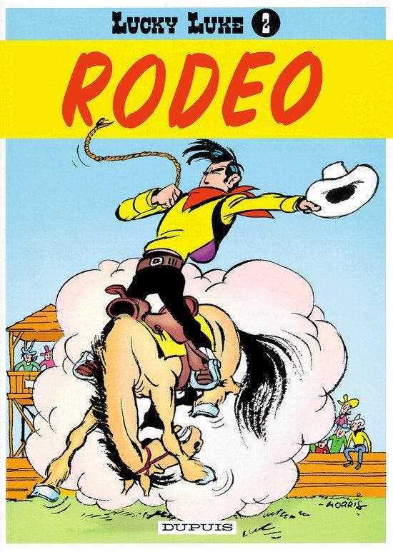 Lucky Luke: 002 Rodeo - Morris, Boeken, Romans, Gelezen, Verzenden