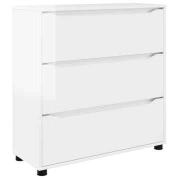Opbergkast Wit - 80cm | Retourdeal 35% Korting, Huis en Inrichting, Ophalen of Verzenden, Zo goed als nieuw