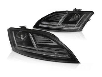 LED dynamisch knipperlicht Xenon koplampen Black, Auto-onderdelen, Verzenden, Nieuw, Audi