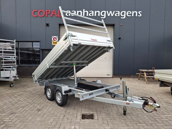 Voorraad-ACTIE: Anssems KSX2500.305x178 elektrische kipper, Auto diversen, Aanhangers en Bagagewagens, Nieuw, Ophalen